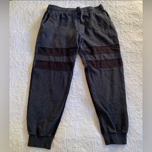 Rock Revival Sweatpants Gray Black Jogger Size XL